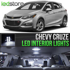2011-2018 Chevy Cruze White Interior LED Lights Kit Package + License Lights picture