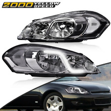 Fit For 2006-2013 Impala/2006-2007 Monte Carlo LED DRL Corner Headlights 2Pcs picture