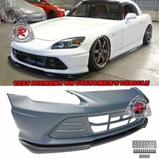 Fits 00-09 Honda S2000 AP1 AP2 20th Anniversary Style Front Bumper with Lip (PP) picture