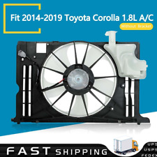 Radiator Cooling Fan Fit 2014-2016 2017-2019 Toyota Corolla TO3115181 623160 picture