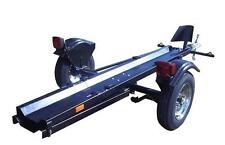 Folding Motorcycle Trailer Portable Collapsible Foldable Used For Single Rail picture