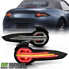 2016-2023 Mazda MX-5 MIATA LED Tube Sequential Signal Tail Lights Brake Lamps picture
