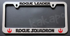 Rogue Leader Rogue Squadron Star Wars Chrome License Plate Frame picture