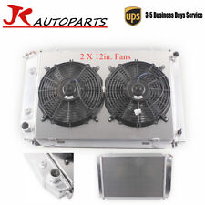 3 Row Aluminum Radiator Fan Shroud For 79-93 Ford Mustang Foxbody / Thunderbird picture