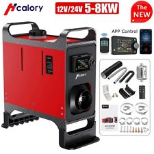 HCALORY Diesel Air Heater 8KW 12V 24V All In One LCD Thermostat W/bluetooth Car picture
