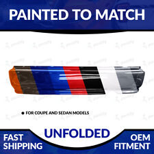NEW Painted 1999-2000 Honda Civic Unfolded Rear Bumper picture
