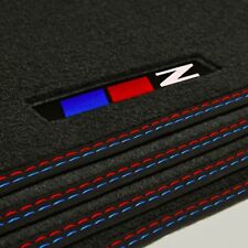 For BMW Z4 Black Carpet Floor Mats 2009–2018 E89 OEM quality Velour picture