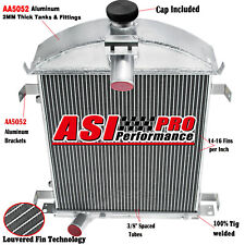 ASI 3 Row Aluminum Radiator Fit 1928-1929 Ford Model A Heavy Duty 3.3L L4 picture