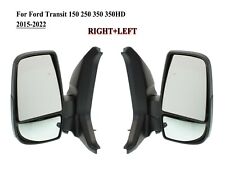 Pair Right and Left Side Power Mirror For Ford Transit 150 250 350HD 10 to 24 picture