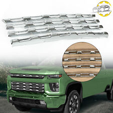 For 2020-23 Chevy Silverado 2500 3500 HD chrome grille insert overlay LT WT Cust picture