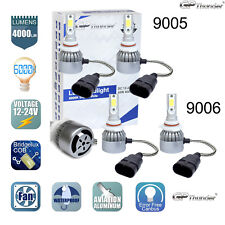 9005+9006 Combo 160W 16000LM CREE LED Headlight Kit High & Low Beam Light Bulbs picture