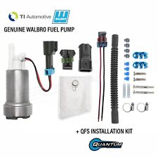 GENUINE WALBRO F90000274 450LPH High Pressure Fuel Pump + QFS  Install Kit E85 picture