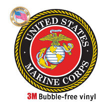 U.S. USMC Marine Corps Seal Car Truck Laptop Decal OFFICIAL SELLER picture