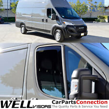 Wellvisors In-Channel Window Visors 2Pcs For Ram ProMaster 1500 2500 3500 14-24 picture