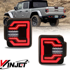 Full LED Sequential For 2019-2023 Jeep Gladiator JT Tail Lights Turn Signal Lamp picture