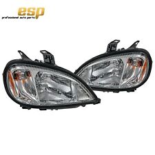 Pair of Headlights Headlamps W/ bulb For Freightliner Columbia picture