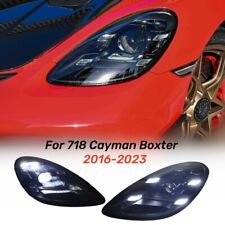 Upgraded LED Matrix Headlights For Porsche Cayman 718 Boxter 2016-2023 PDLS DRL picture