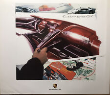 Porsche Carrera GT - Design Series Original Factory Car Poster Own It picture