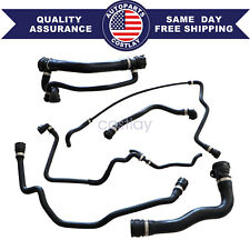 Fits 2004 2005 BMW 545i 645Ci Radiator Coolant Water Hose Pipe Kit 6 Hoses picture