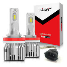 LASFIT H11 LED Headlight Kit Low Beam Bulb Super Bright 6000K 45Days Free Return picture
