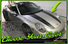 911R-style Full racing stripes GT3 GT2 Fits - 2011 Porsche 911 Carrera 991 992 picture
