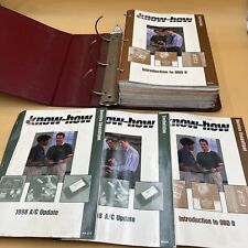 Lot of 32 Buick “Know How” Catalogs KH194-KH210, 1997-1998, Original Books picture