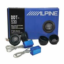 ALPINE DDT-S30 Car Stereo Speakers Music Soft Dome Balanced Car Tweeters 360W picture