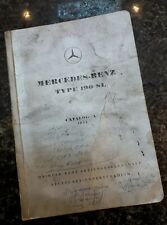 1955 Mercedes Benz 190SL  catalog A manual book Roadster w121 original oem picture