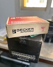 NOS Mercedes Benz W126 W124 W123 Radio & Amplifier & Cables BECKER Germany NOS picture