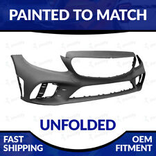 NEW Painted Unfolded Front Bumper For 2018 2019 2020 2021 2022 Mercedes C43 AMG picture