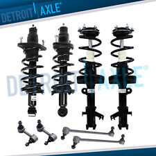 8pc Front & Rear Struts w/ Coil Spring + Sway Bar Links for 2007-2011 Honda CR-V picture