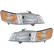 Headlight Assembly Set For 1999-2004 Honda Odyssey Left Right Halogen Composite picture
