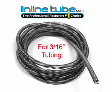 3/16 Brake Line Tube Spring Wrap Armor Guard Tubing Protectant Stainless 20Ft Ss picture