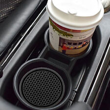 1× Universal Car Cup Holder Anti-Slip Insert Coaster Pad Black Car Accessories picture