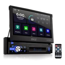 Pyle Car Stereo Video Receiver w/ Multimedia Player, BT Wireless, Single DIN picture