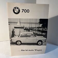 1959 BMW 700, 700 Coupe Original Brochure in German “Das ist mein Wagen” picture