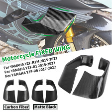 Winglets Wing Fairing Kit For 2015-2022 YAMAHA YZF-R1 YZF-R1M Carbon Fiber Color picture