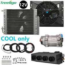 Universal Car Truck 12V Air Conditioning Cooling Underdash A/C Compressor Kit picture