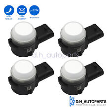 4 Pack Parking Sensor Rear White For Ford 2020-2023 Explorer JU5T15K859AC picture
