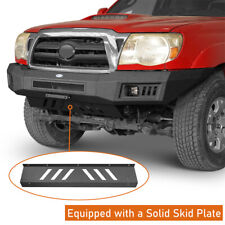 Steel Front Bumper with Skid Plate & 2x Led Lights Fit 2005-2011 Toyota Tacoma picture