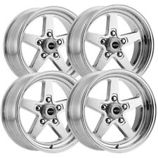 (Set of 4) Staggered Vision 571 Sport Star 15x7,15x8 5x4.5