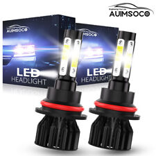 2Pcs LED Headlight High Low Bulbs White IP68 For Ford E-350 Super Duty 1999-2007 picture