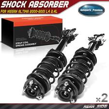 2x Rear Complete Strut & Coil Spring Assy for Nissan Altima 2000-2001 L4 2.4L picture