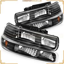 Pair Front Headlight Assembly For 2000-06 Chevy Suburban 1500 2500 V8 LH + RH picture
