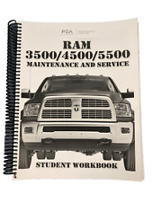 2018 RAM 3500 4500 5500 Heavy Duty Maintenance & Service OEM Training Manual picture