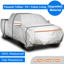Thickened Cotton Pickup Truck Car Cover 100% Waterproof All Weather More Durable picture