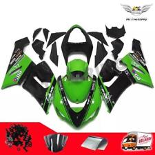 FT Injection Green Black ABS Fairing Fit for Kawasaki Ninja ZX6R 2005-2006 i030 picture