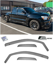 EOS Visors For 05-15 Toyota Tacoma Access Cab IN-CHANNEL Side Window Rain Guards picture