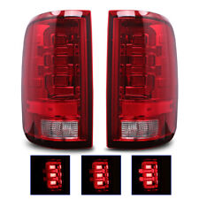 LED Tail Lights Red For 2004-2008 Ford F-150 Styleside Sequential Rear Lamps picture