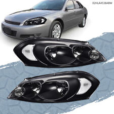 Clear Corner Black Headlights Fit For 2006-2013 Chevy Impala/06-07 Monte Carlo picture
